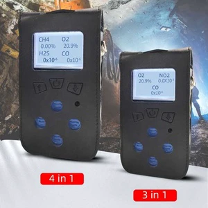 Underground Mining 4 in 1 Multi-Gas Detectors Test CH4 H2 CO H2S SO2 Explosive Gas Detector