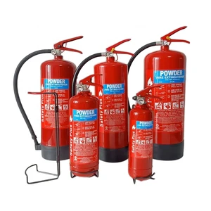 ABC EN3 Certified 6kg Portable Steel Fire Extinguisher Hanging Automatic CO2 Water Foam Dry Powder Agents Effective Fire DCP