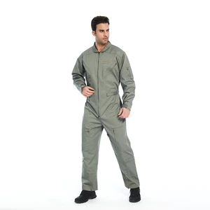 Men Fighter Pilot Jumpsuit AirForce Flight Outfit Wholesale Cosplay Costume With Accessories Set