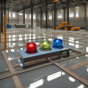 LEDDSL Indicating Lamp DSLIndicatingLamp Busbar Line 110V Industrial Signal Indicator EOT Cranes IP55 3 Phase Red LED clear