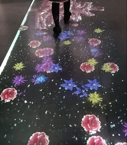 Hot Sale Professional 200 Effects Dance Floor for Shopping Center with 20 Christmas Effects