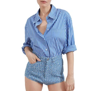 Fashion Custom Sequin Embellished Soft Denim Shorts Hot Sale High Quality High Waist Women's Jeans Shorts