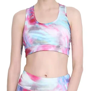 Soft Mint Ropa Deportiva Womens Butterfly Strap Seamless Sportswear Gym Yoga Sports Crossed Back Tops Bra Made in Pakistan