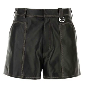 Men Leather Shorts Stylish Slim Fit Fashion Streetwear Bottom Men Leather Shorts For Party Casual and Night Out Wear