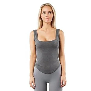 Qasaabco Plus Size Women's Embroidered Tank Top Knitted Fabric With Lace Ribbons-Bows & Tassels-Style Women's Vest