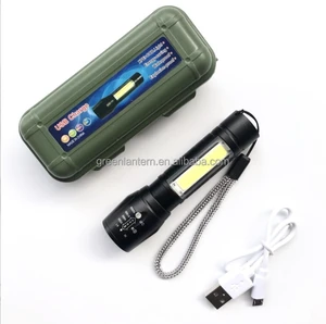 Super Bright Torch Rechargeable Portable Taschenlampe Lampe De Poche Hunting Linternas Edc Plastic Keychin Flashlight