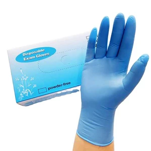 Competitive Price Comfortable Disposable Nitrile Gloves Protective Working Gloves