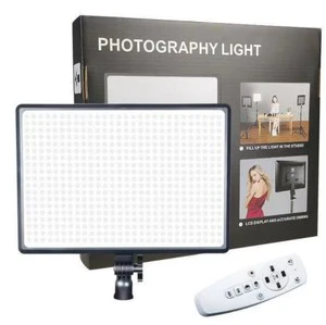 A118 NEW LED Video Light With Professional Remote Control Panel Lighting Photo Studio Live Photography Fill Lamp