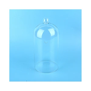 Immortal Flower Antique Design Transparent Glass Lampshade Home Decoration Candle Blow Shade Customizable Size 60/40 Surface