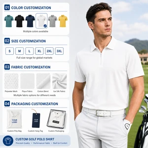 Custom Logo Knitted Printed Men Solid Color Short Sleeve Shirt Quick Drying Breathable Anti Wrinkle Casual Tops