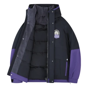 Classic Fashion Denim Women's Winter 2025 Regular Vintage Waterproof Windproof Puffer Parka Jacket Unisex