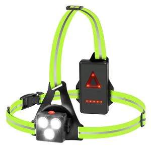USB Rechargeable Waterproof LED Running Lights Wearable Chest Runner Joggers Reflective Straps Wearable Backlight Runners Shoes