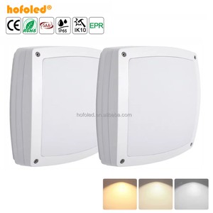 SAA 3CCT Motion Sensor Wall Lights Outdoor Moisture-proof Garden Courtyard Staircase Wall Mounted IP65 LED Bulkhead Ceiling Lamp