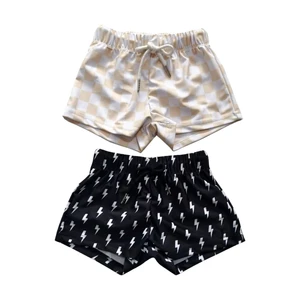 Custom Solid Hot Shorts Men Summer Swim Trunks Beach Vacation Quick Dry Elastic Waist 100% Cotton Casual Shorts