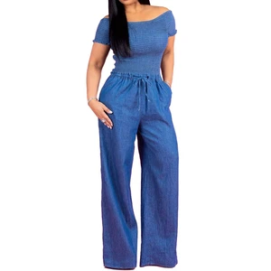 Hot Sale Summer Women Denim Suits Sleeveless Two Piece Set Women Slim Fit Denim Suit For Online sale 2026