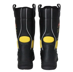 USA Style Firefighter Ignifugas Boots Botas De Bomberos Fire Safety Shoe Covers for Personal Protection