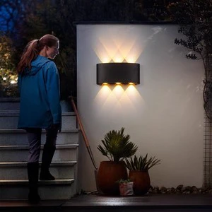 Low Voltage Landscape LED Wall Light Outdoor Warm White Wall Lamp for Fence Gate Column Brick up Down Wall Sconce