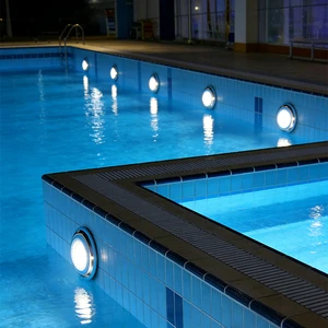 Fountain Pool Colorful Lighting 9W RGB Underwater Light Tuya WiFi APP Control IP68 Waterproof 12V Low Voltage Landscape Lamp