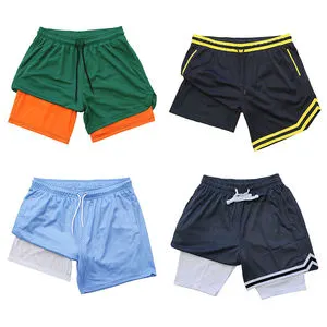 Mens swimming beachwear shorts quick dry breathable lightweight elastic waist mesh lining comfortable swim trunks for beach pool