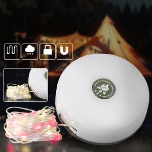 12-hour Endurance Lamp Strip Camping Lantern Rechargeable Colorful Christmas Lights With Magnet Rechargeable Camping Light