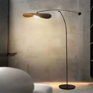 Italian Creative Living Room Floor Lamp Postmodern Living Room Sofa Light Luxury Floor Lamp High-end Fishing Floor Lamp