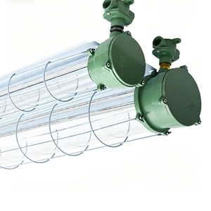 Replacement Fluorescent Lamp Explosion Proof Ceiling Light Fixture 2ft 4ft 60cm 120cm Waterproof Tri Proof Flameproof Lighting