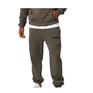 Daily Lifestyle Street Style Men's Jogger Pants Breathable Casual Bottom Wear 100% Cotton Elastic Waist for Daily Use