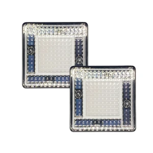 Durable Classic Solar Underground Light Pathway Deck Lamp Square Lights for Driveway ZH-01