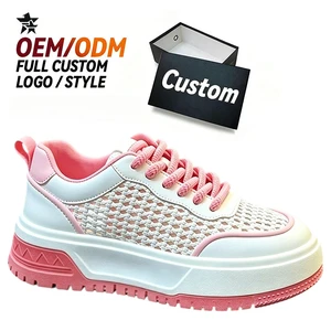2026 High Quality Breathable Lightweight Cushioning Men's Running Shoes Custom Logo OEM Sneakers