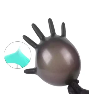 High Quality Nitrilo 4mil 6mil Black Nitrile Gloves Disposal Powder Free Nitrile Glove Disposable Gloves