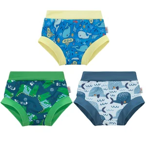 Boy UPF 50+ Soft Breathable Swim Pant Fashion Print Swim Trunks 12 Months To 4 Years Old ODM OEM Available Baby Swim Pant