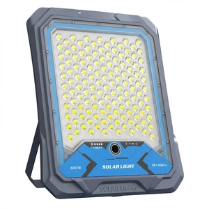 600W Solar Security Flood Light with AI 4MP Camera IP66 Radar Sensor App Control for Outdoor Wireless Lighting System