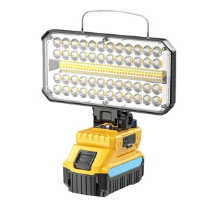 Work Light 40W 12V IPX4 Waterproof 4100 Lumens Outdoor Floodlight Guangdong Factory-Direct Supply Construction Sites Hiking