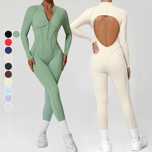 Custom High Quality Women's Yoga Set Solid Pattern Breathable Lightweight Quick Dry Eco-Friendly Mid Waist Elastic Waist Active
