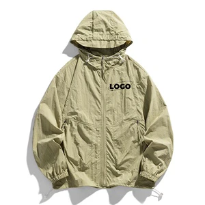 YKH Custom High Quality Sun-protective Coat Customized DTF Printed Hoodie Custom Own Logo Colorful Zip up Hoodie for Men