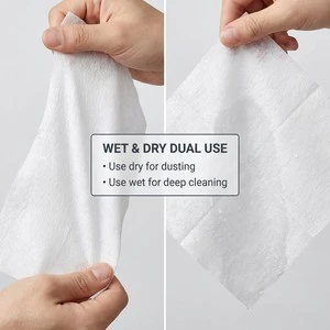 Industrial Disposable Lint-Free Non-Abrasive Low Residue Polyester Non-Woven Paper Cleanroom Wipes 25cmx25cm Cleanliness 1000