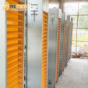 Solar Powered Automatic Laying Hens Battery Cage Poultry Farm Design In Ghana