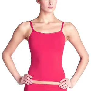 Hot Sale Fashion Women's Knitted Casual Seamless Solid Lace Breathable Cotton Custom Made Camisole Tank Top OEM Anti-Bacterial