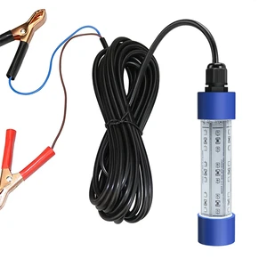 30w Water Proof Commercial Fishing Lights 360 Degree Green Underwater Flash LED Fishing Lamp Fish Lure for Fishing Squid