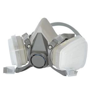 6200 Half Face Gas Mask Reusable Respirator Protective Mask for Painting Woodworking Welding Coal Mine Working