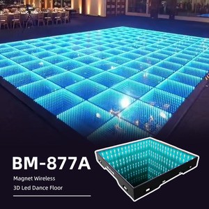 Infinity Illusion Price Of 1meter Interactive Led Dance Floor Pool Cover Click Lock Indian Programmable White Glossy