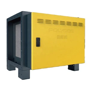 POLYGEE Kitchen Exhaust Electrostatic Precipitator Cleaner Oil Smoke Purification Filter Customized Power Supply