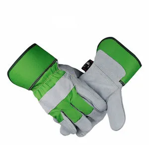 Leather Working Safety Gloves For Industrial Work Protective Fire Resistance Anti Chemical Protection
