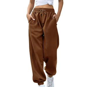 Low Price Good Quality Women Trousers 2026 Latest Style Women Wear Casual Style Jogging Wear Trousers For Ladies