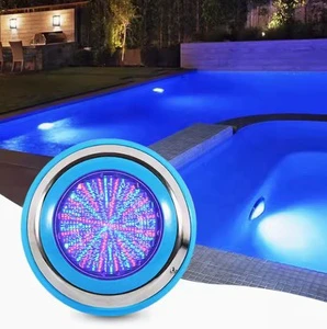 Pool Lighting Stainless Steel IP68 Rgb Led Submersible Wall Mounted Pool Lamp Underwater Led Swimming Pool Light