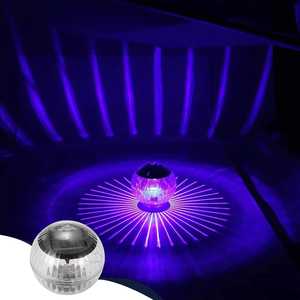 Wholesale Waterproof Ip68 Solar Swimming Pool Light Globe Solar Float Light Wireless Rgb Solar Ball Light for Garden Pool