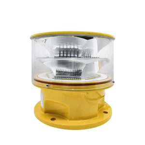 Medium Intensity LB-MI-BF Solar Obstacle Lights for Aviation Safety Outdoor Architectural Lighting