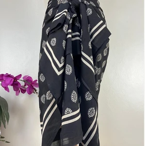 2026 USA Hawaii Low MOQ customized print Soft 100% Rayon 70x45inch Pareo Sarong beach wrap beachwear beach cover up