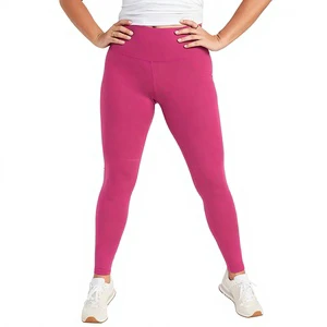 Women's Mid Waist Floral Pattern Seamless Yoga Pants