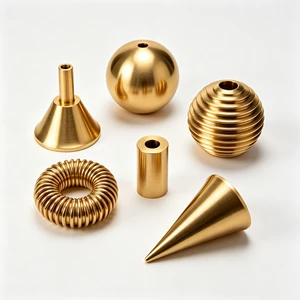 Custom High Precision Brass CNC Machining Lighting Parts for Stage Event Professional Lighting Systems Durable Metal Components